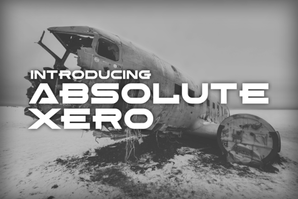 Absolute Xero: A Display Font for Handmade Product Design