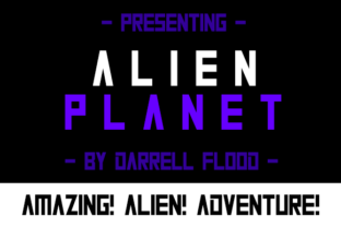 Alien Planet: A Futuristic Display Font for Bold Branding