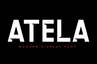 Atela: A Modern Sans Serif Typeface for Campaign Designers