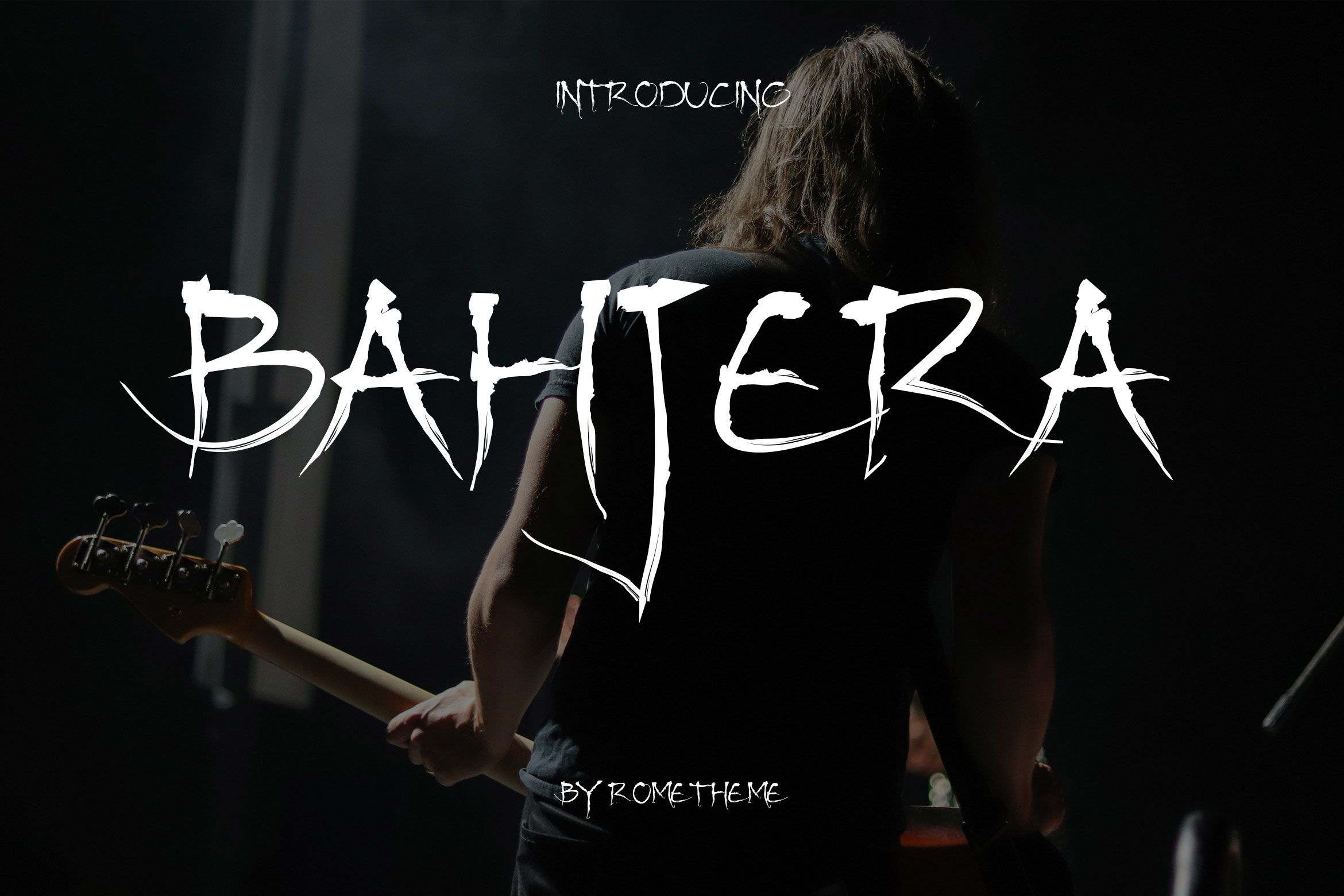 Bahjera: A Handdrawn Font for Editorial Cool