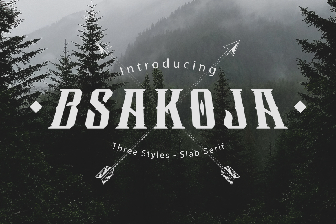Bsakoja: A Display Font That Commands Campaign Attention