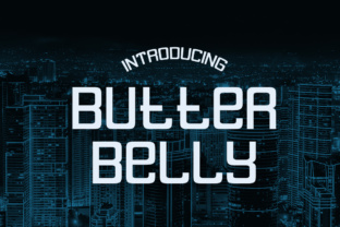 Butter Belly: A Friendly Modular Font for Business Branding