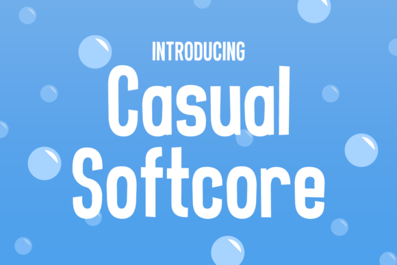 Casual Softcore Font Brings Warmth to Web Layouts