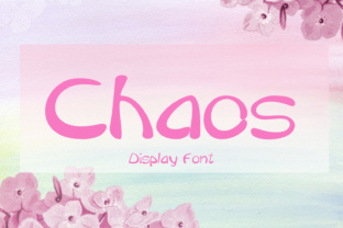 Chaos: A Decorative Font That Refuses to Be Ignored