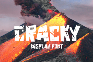 Cracky: A Sharp Display Font for Small Business Branding