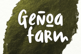 Genoa Farm: A Friendly Display Font for Small Business Branding