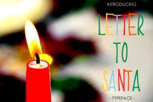 Letter to Santa: A Cheerful Sans Serif Font for Editorial Design