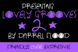 Lovely Grooves 2: A Fresh Display Font for Branding