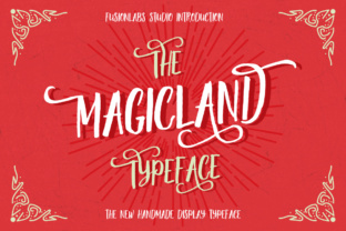 Magicland: A Rustic Display Font with Vintage Soul
