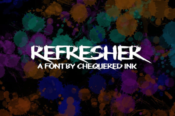 Refresher: A Playful Font That Brings Handmade Products to Life