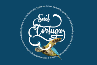 Sail Tortuga: A Handwritten Font for Editorial Design