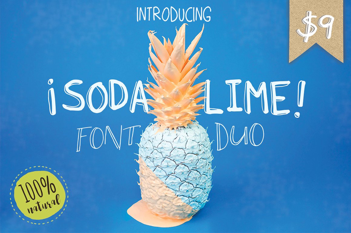Soda Lime Font: A Playful Duo for Campaign Creatives