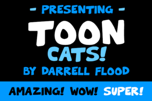 Toon Cats: A Whimsical Display Font for Playful Brands