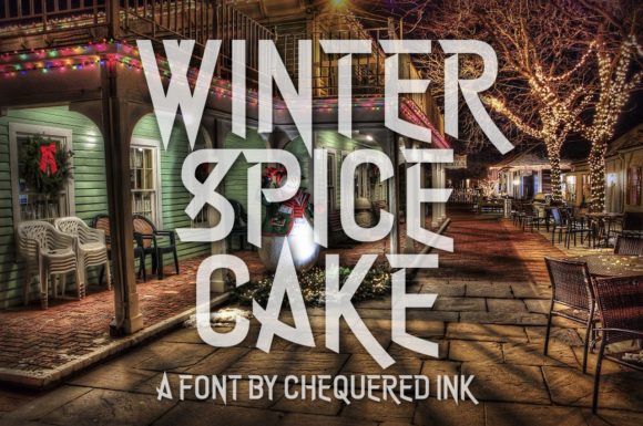 Winter Spice Cake: A Typeface That Warms Up Your Brand